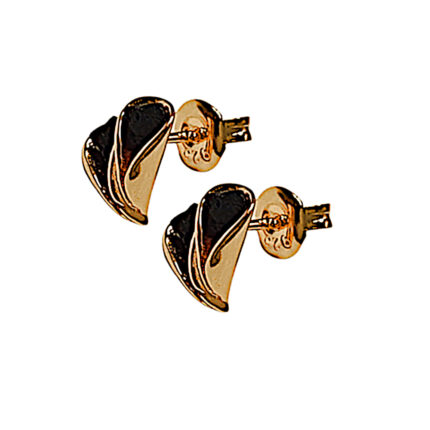 Pendiente Plata 1º Ley 925mls Lava GOLD