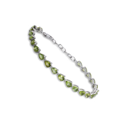 Brazalete Plata 1ª Ley 925mls Olivina