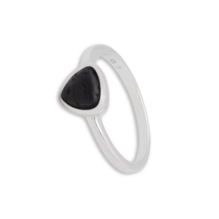 Anillo Plata 1ª Ley 925mls Lava